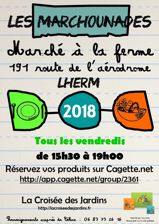 Flyer Les Marchounades - d 2018